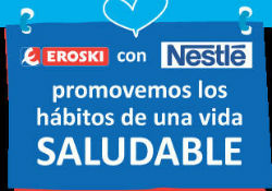 Eroskik eta Nestlék bizitza osasuntsurako ohiturak sustatuko dituen kanpaina jarri dute martxan