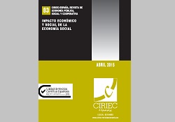 La revista de Economía de CIRIEC-España publica un monográfico sobre el ‘Impacto económico y social de la Economía Social’