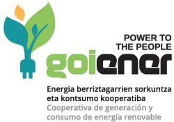 Goiener s.coop suma ya 4000 socias que consumen energía 100% de origen renovable