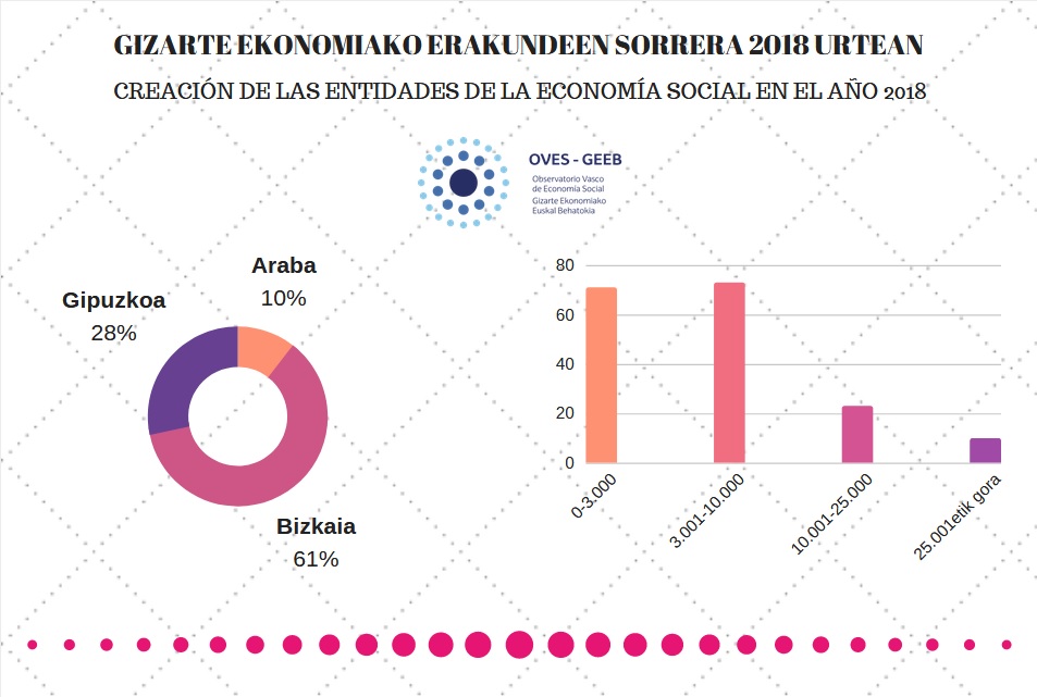 Ba al zenekien 2018 urtean Gizarte Ekonomiako 191 erakunde berri sortu zirela?
