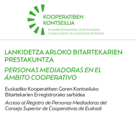Lankidetza arloko bitartekarien prestakuntzari buruzko ikastaroa