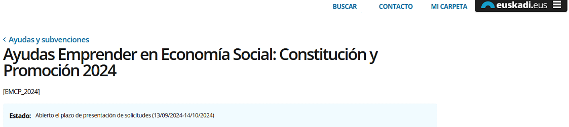 Ayudas para emprender en Economía Social 2024