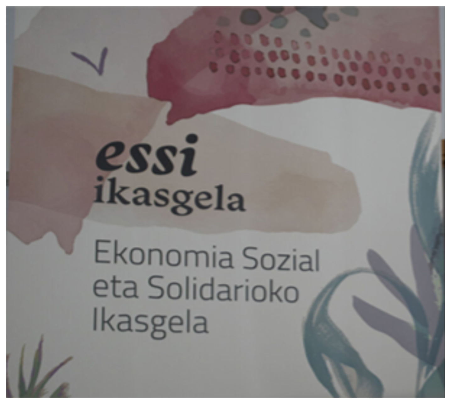 EHUko “essi ikasgela”-ren inaugurazioa: bizitza erdigunean jarriko duen ekonomia eta heziketa-bideen alde.