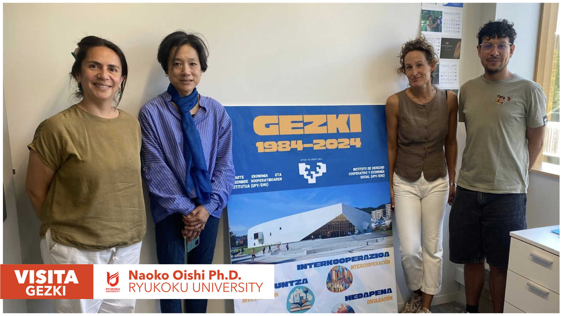 Ryukoku Unibertsitateak GEZKIren Gizarte Ekonomia eta Ekonomia Solidarioko Masterraren esperientzia ezagutu du.
